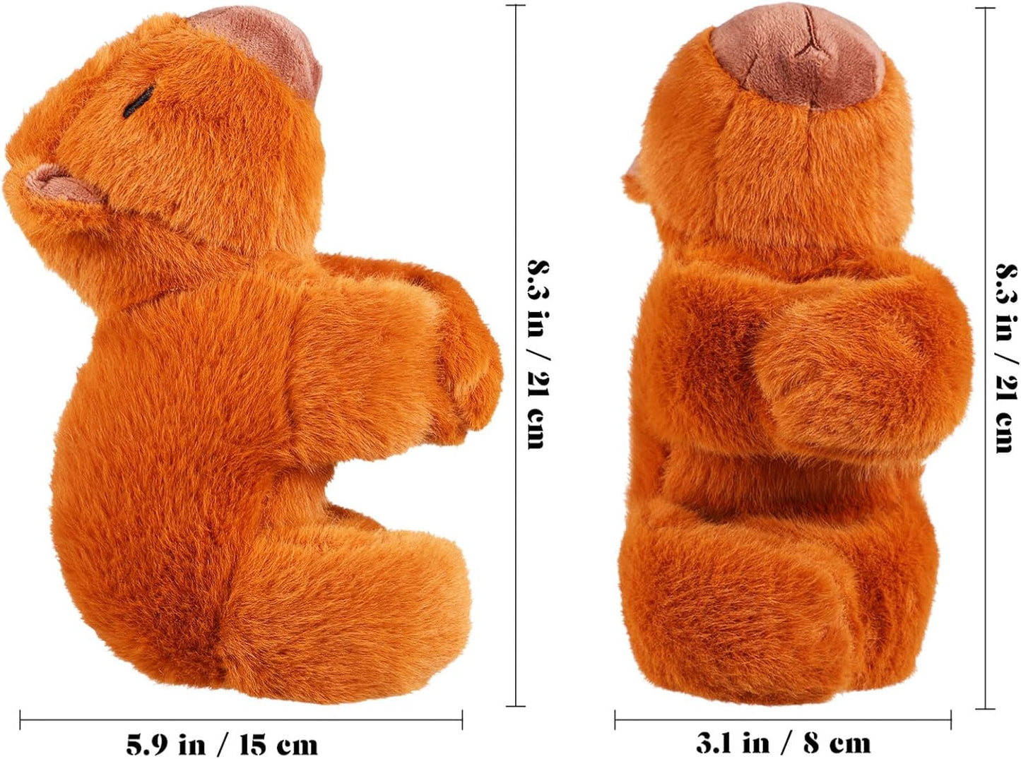 Peluche pulsera Capibara de compañía